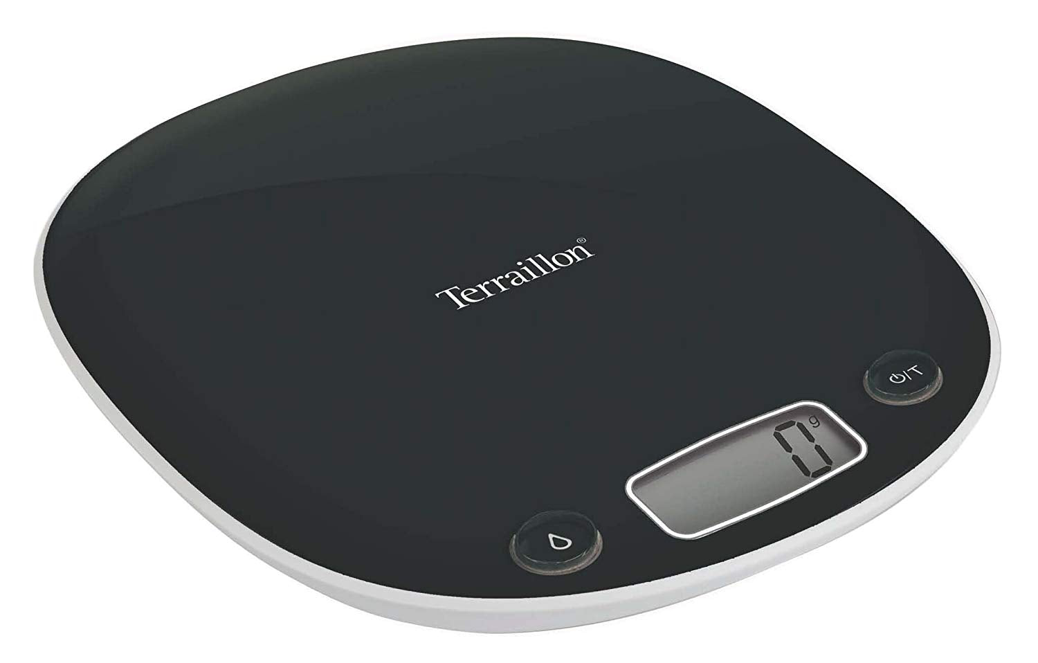 TERRAILLON MACARON FLAT DIGITAL KITCHEN WEIGHING SCALE - LIQUORICE. 3094570126298 \\\KD18908