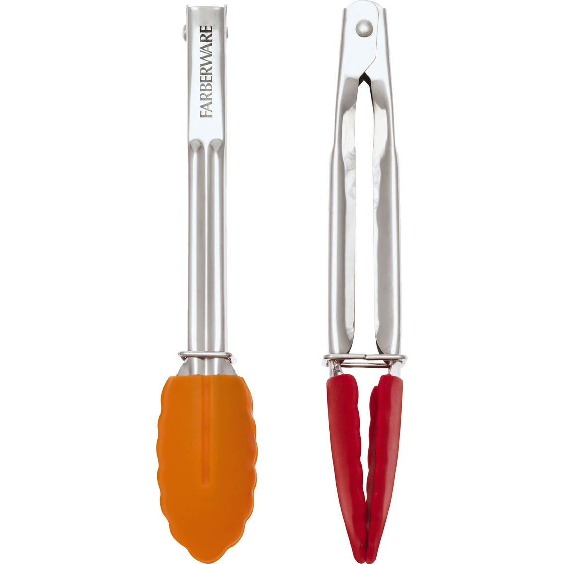 FARBERWARE CLASSIC MINI SILICONE TONGS 2/PK. FWCRMINITONG2PC \\\KD18926