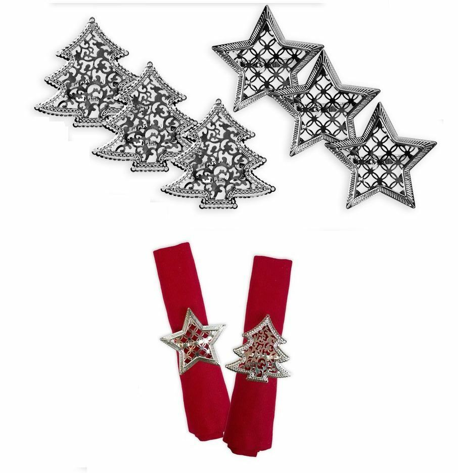 CHRISTMAS PARTY NAPKIN RING TREE ONLY 1 SUPPLY. XM4516T \\\KD18946