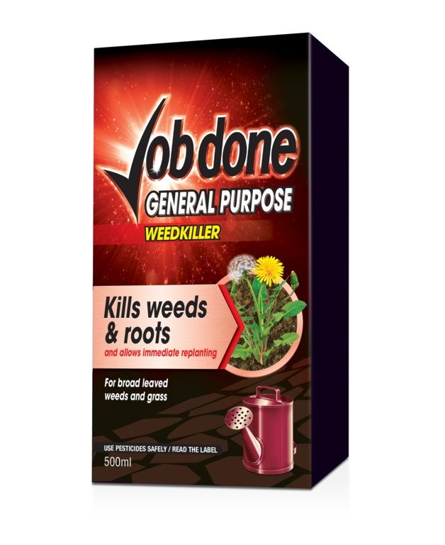 JOB DONE GENERAL PURPOSE WEDDKILLER CONCENTRATE BLACK 500 ML. 86600004 \\\KD18947