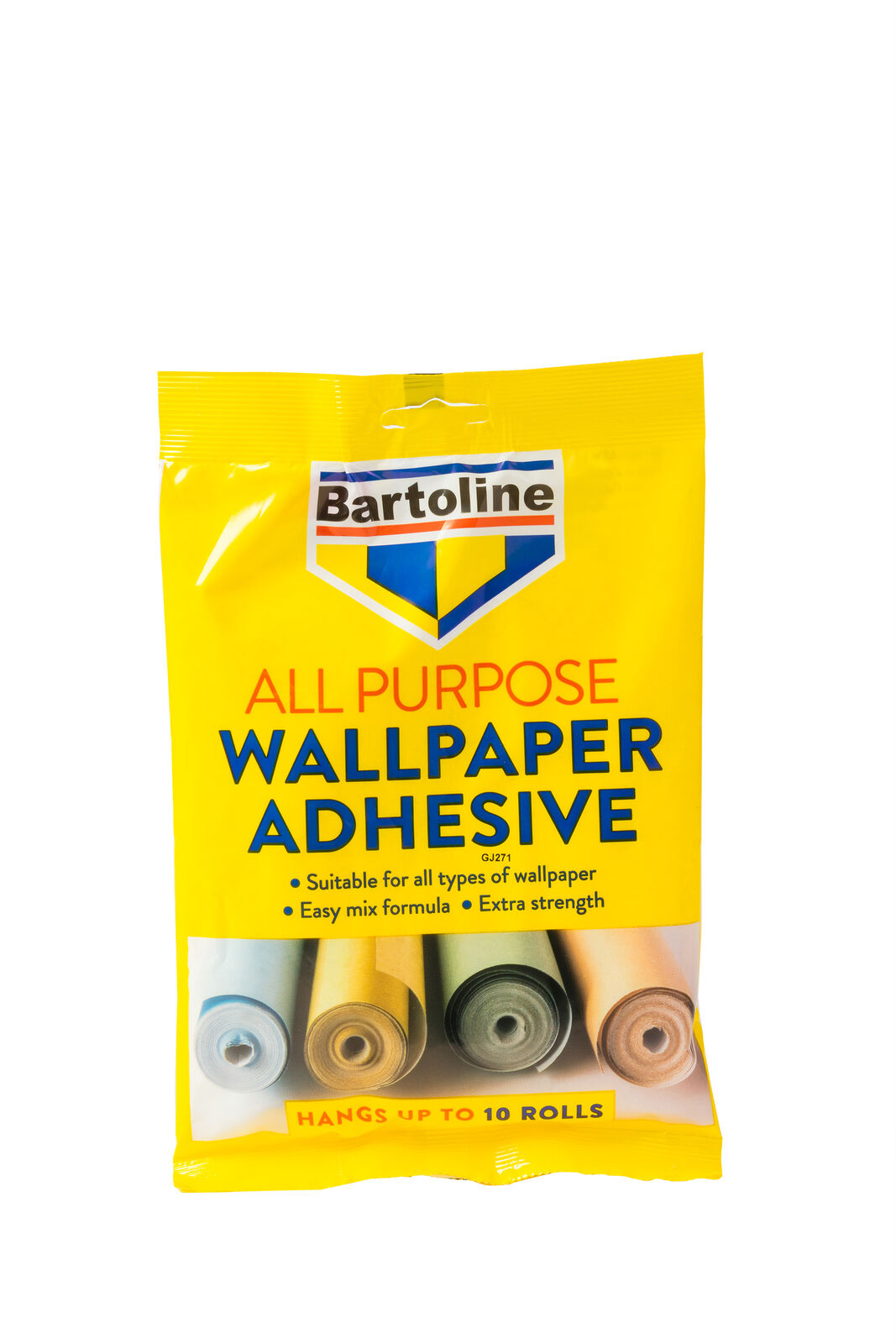 BARTOLINE ALL PURPOSE WALLPAPER ADHESIVE HANGS UPTO 10 ROLLS. FL2751 \\\KD18992