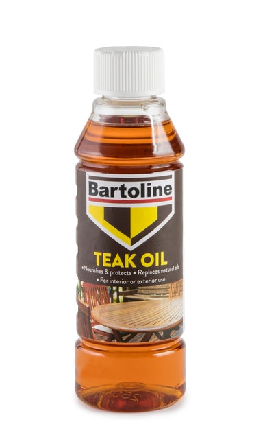 BARTOLINE TEAK OIL PROTECTS WOODEN FURNITURE 250ML. TK4890 \\\KD18996