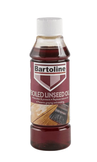 BARTOLINE BOILED LINSEED OIL PROTECT WOOD FROM DRYING 250ML. 26464890 \\\KD18997