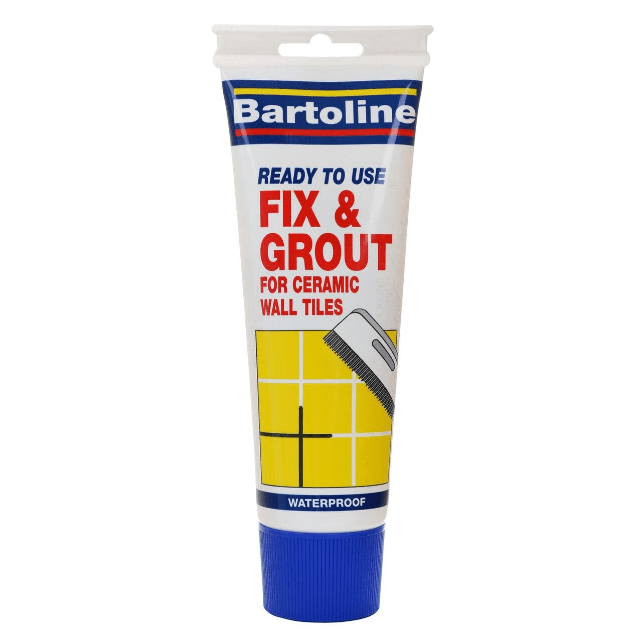 BARTOLINE STICK IT READY MIXED WHITE FIX AND GROUT TUBE 330GM. 52850120 \\\KD19001