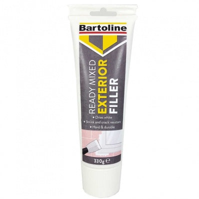 BARTOLINE READY MIXED EXTERIOR FILLER DRIES WHITE TUBE 330GM. 52720737 \\\KD19002