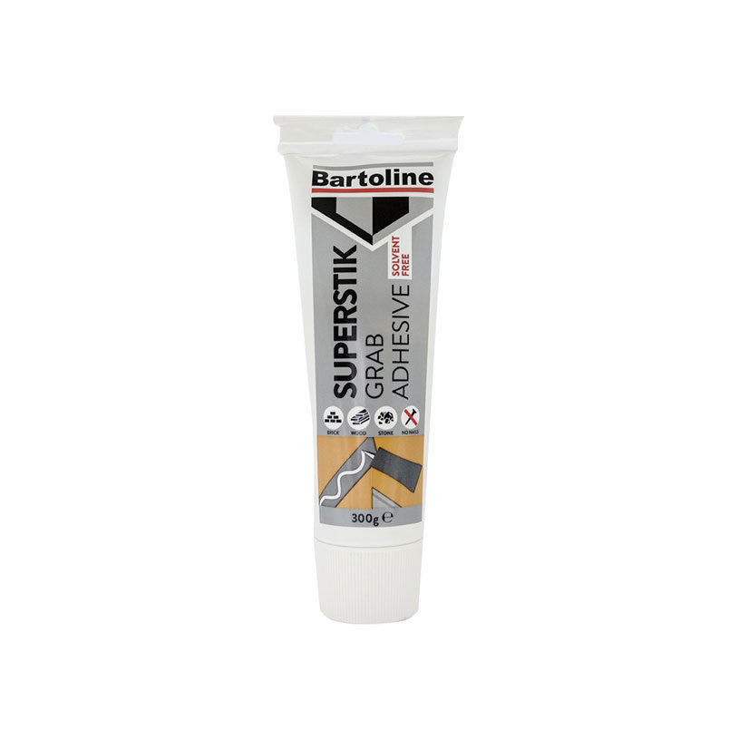 BARTOLINE SUPERSTIK GRAB ADHESIVE SOLVENT FREE TUBE 300GM. 52800060 \\\KD19007