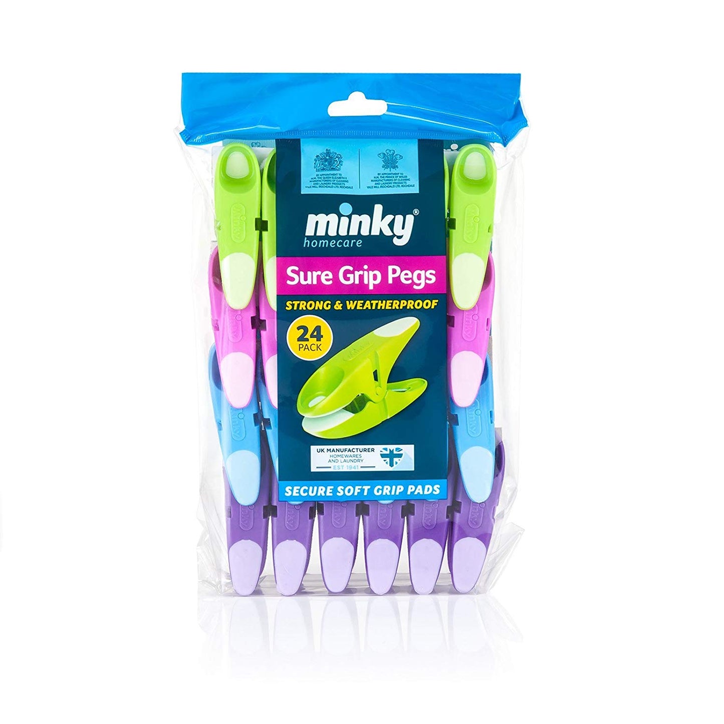 MINKY SUREGRIP PEGS 24/PK. VT86693F09 318733 \\\KD19014