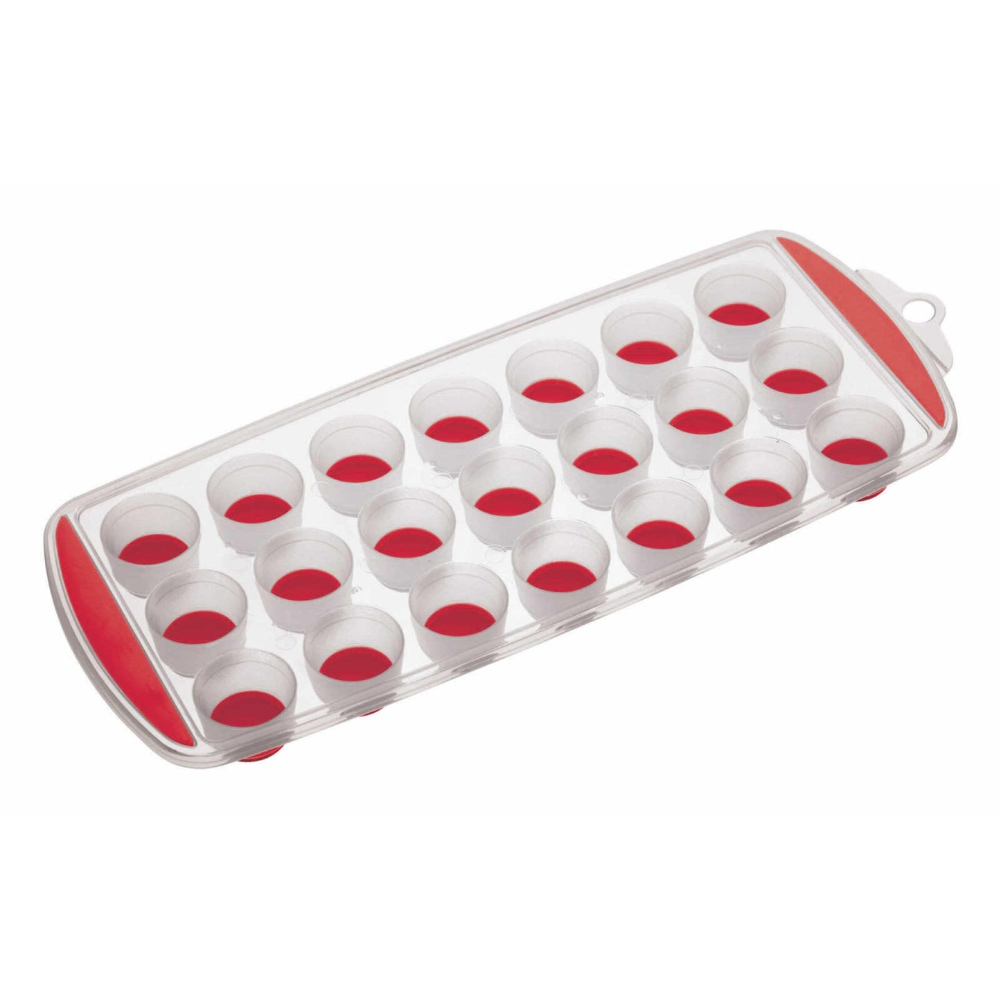 COLOURWORKS POP OUT FLEXIBLE ICE CUBE TRAY - RED. CWICTRED \\\KD19050