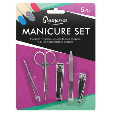 GLAMORIZE MANICURE SET 5/PK. OL317841 \\\KD19103