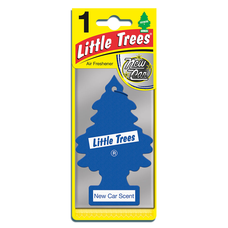 LITTLE TREES CAR AIR FRESHENER - NEW CAR SCENT. MTR0002 \\\KD19114