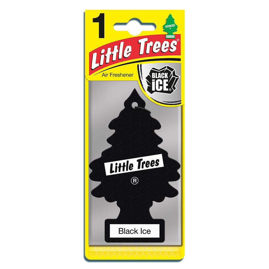 LITTLE TREES CAR AIR FRESHENER - BLACK ICE. MTR0004 \\\KD19116