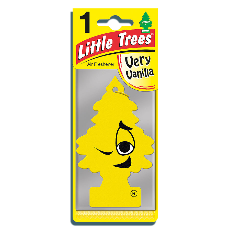 LITTLE TREES CAR AIR FRESHENER - VERY VANILLA. MTR0008 \\\KD19118
