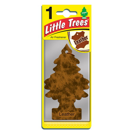 LITTLE TREES CAR AIR FRESHENER - LEATHER. MTR0016 \\\KD19120