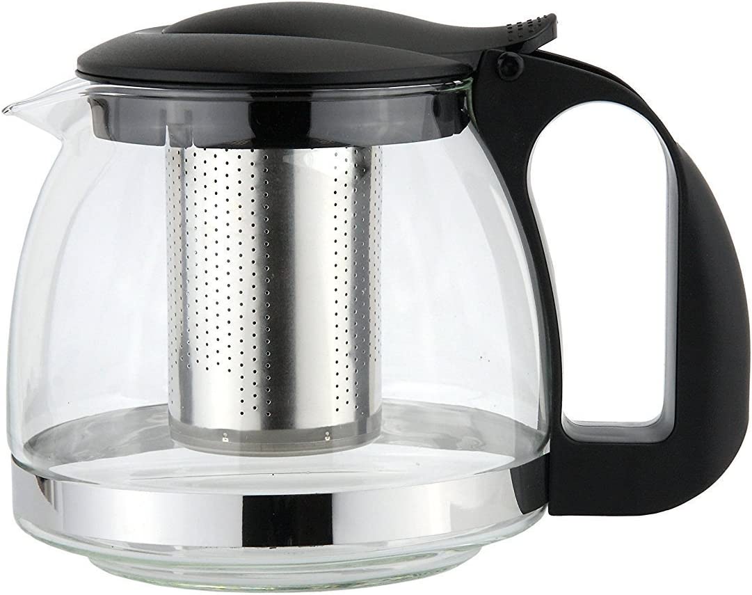 APOLLO GLASS TEAPOT WITH STRAINER 600ML. AP4724 \\\KD19189