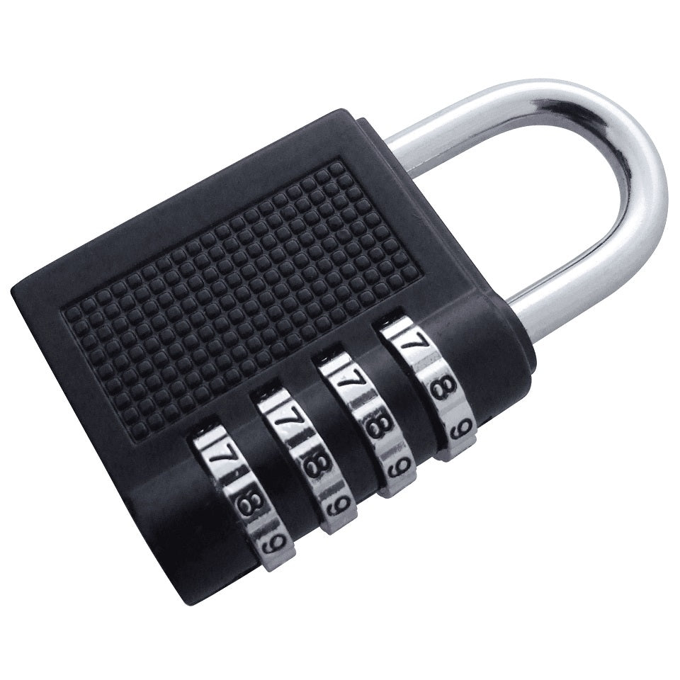 AM-TECH COMBINATION PADLOCK 4 DIGIT ONE PACK. T1140 \\\KD19197