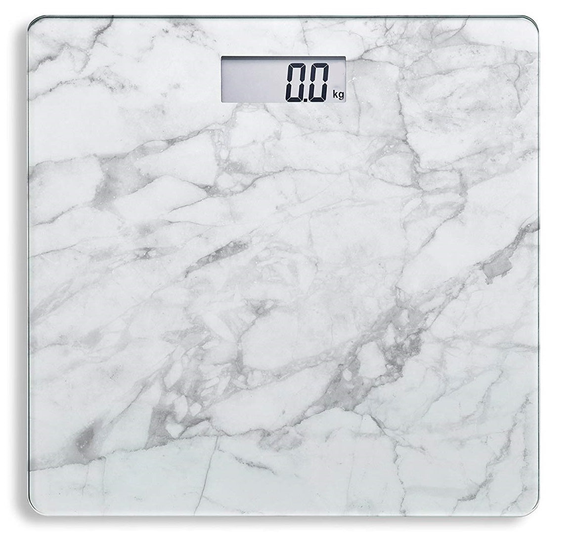 TERRAILLON MARBLE DIGITAL BATHROOM SCALE - WHITE. 3094570144810 \\\KD19198