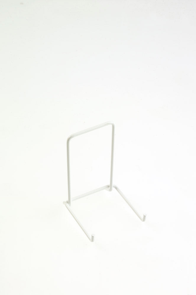 WHITE WIRE STRUT DISPLAY STAND 3 INCH SUITABLE FOR ITEMS 6CM-12CM. FS14092 \\\KD19214