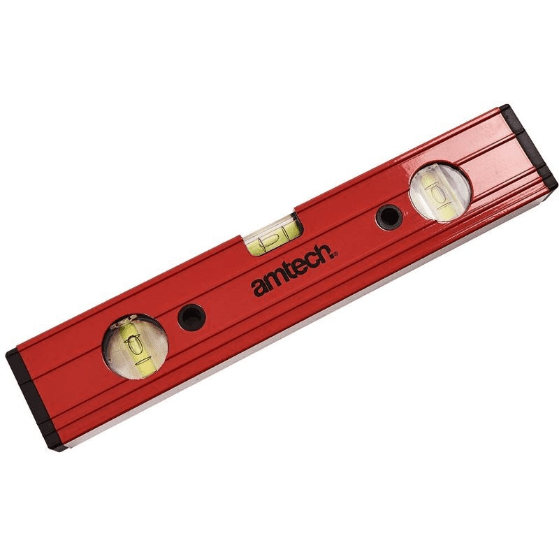 AMTECH 12" RIBBED SPIRIT LEVEL CARPENTERS CARPENTRY LEVELLING. P4455 \\\KD19237