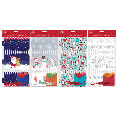 PARTY XMAS MAKE YOUR OWN CRACKER KIT ASSORTED. XP0210 0211 0213 \\\KD19250
