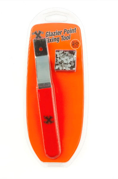 SHAW X  GLAZIER POINT FIXING TOOL WITH 20 GLAZIER POINTS. FS14002 \\\KD19262