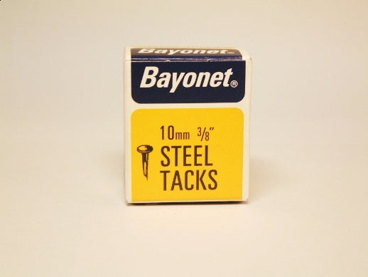 BAYONET STEEL BLUED TACKS 10MM 40G. FS10202 \\\KD19266
