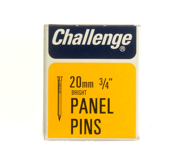 CHALLENGE BRIGHT PANEL PINS 20MM 50G. FS10606 \\\KD19271