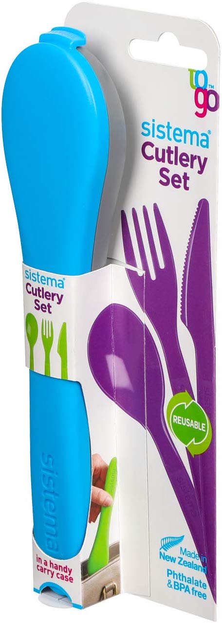 SISTEMA CUTLERY SET WITH CARRY CASE ASSORTED. SIS1918 \\\KD19274