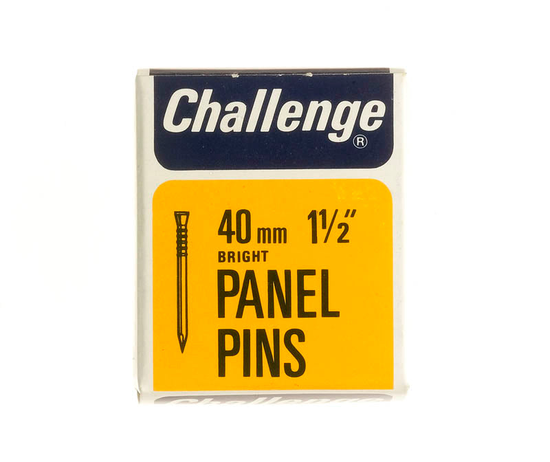 CHALLENGE BRIGHT PANEL PINS 40MM 40G. FS10612 \\\KD19276
