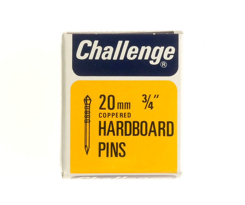 CHALLENGE COPPER PLATED HARDBOARD PINS 20MM 40G. FS10806 \\\KD19284