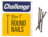 CHALLENGE BRIGHT LOST HEAD NAILS 50MM 225G. FS12064 \\\KD19321