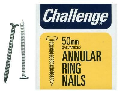 CHALLENGE GALVANISED ANNULAR RING NAILS 75MM 225G. FS12071 \\\KD19325