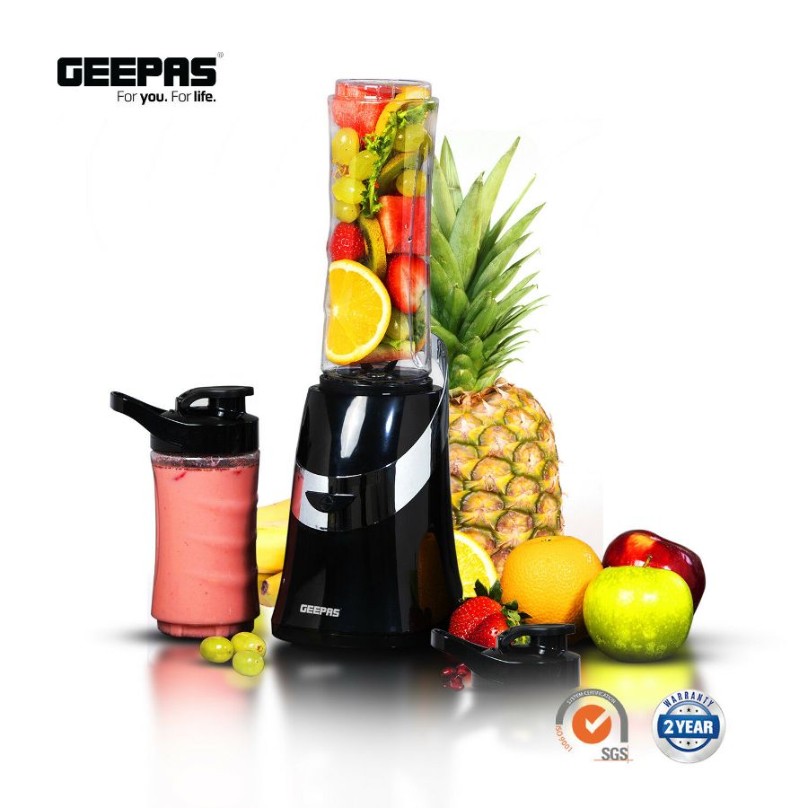 GEEPAS TRAVEL SMOOTHIE / MILKSHAKE BELNDER 350W. GSB44020UK \\\KD19337