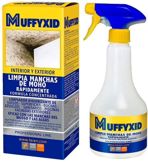 FAREN MUFFYXID PROFESSIONAL FAST MOULDS CLEANER 500ML. 414500GB \\\KD19341
