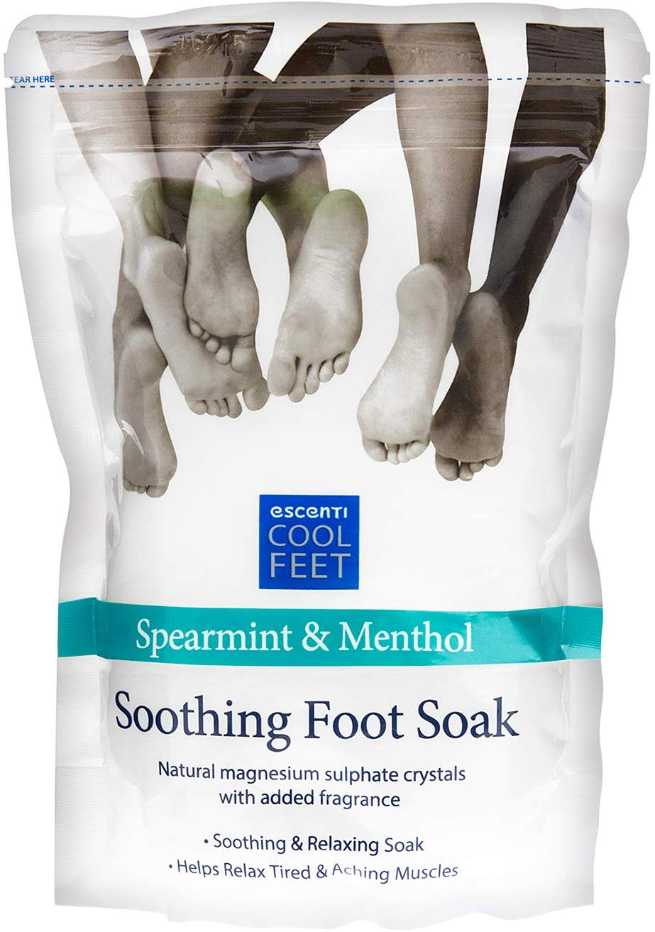 ESCENTI COOL FEET SPEARMINT & MENTHOL SOOTHING FOOT SOAK 450G. ESC1002 \\\KD19349