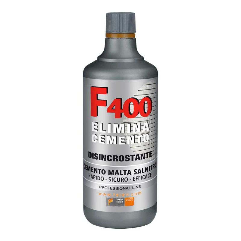 PROFESSIONAL F400 CEMENT REMOVER ACID DESCALER 1000ML. 420001GB DO NOT LIST \\\KD19353