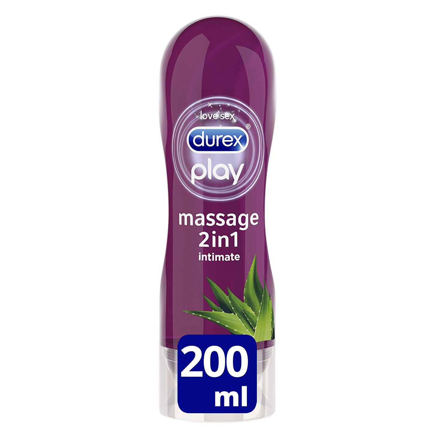 DUREX PLAY MASSAGE 2 IN 1 INTIMATE LUBRICANT GEL SOOTHING ALOE VERA 200ML. PTTODUR199 \\\KD19389