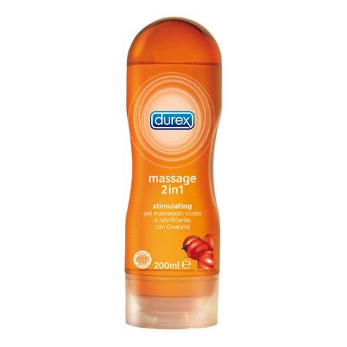 DUREX PLAY MASSAGE 2 IN 1 STIMULATING LUBRICANT GEL GUARANA 200ML. PTTODUR215 \\\KD19391