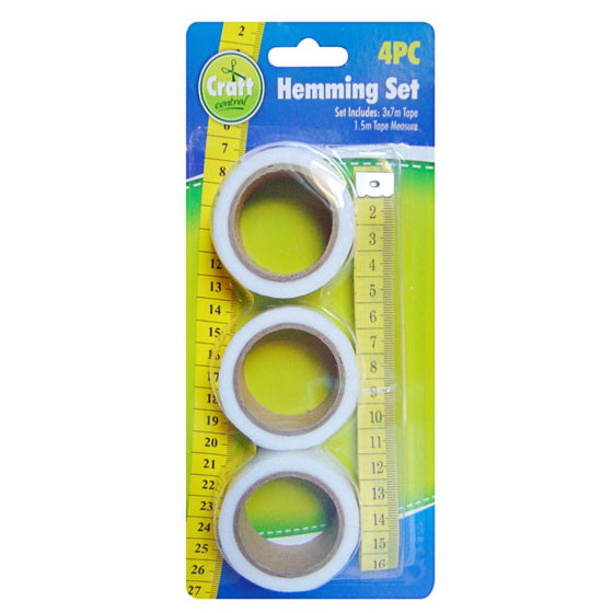 CRAFT CENTRAL TAPE MEAURE & HEMMING TAPE 7M X 3. 306402 \\\KD19399