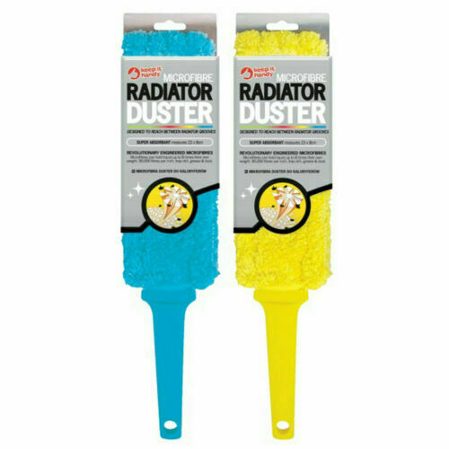 KEEP IT HANDY ASSORTED COLOUR MICROFIBRE RADIATOR DUSTER ** 1 PIECE SUPPLY **. OL302787 \\\KD19400