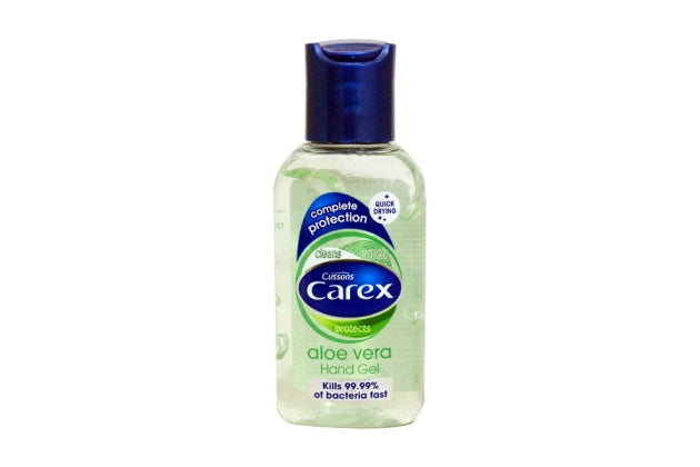 CUSSIONS CAREX ALOE VERA HAND GEL 50ML. CHGAV \\\KD19410