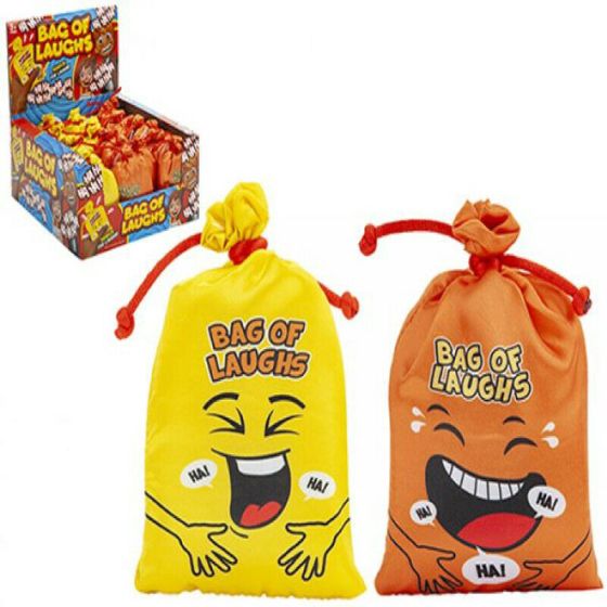 ELECTRONIC NOVELTY BAG OF LAUGH JOKE TOY. PI611064 \\\KD19477