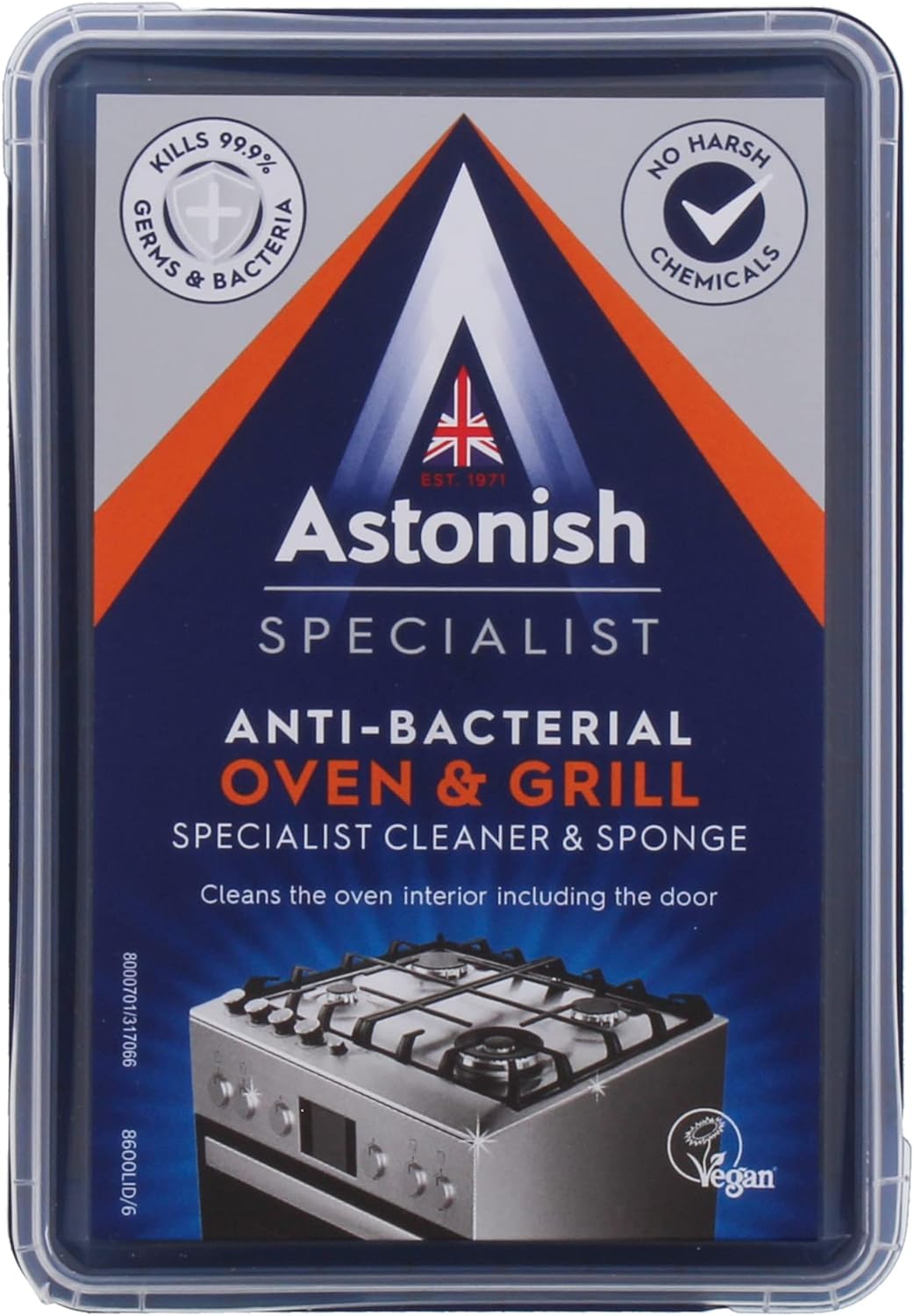 ASTONISH PREMIUM OVEN & GRILL SPECIAL CLEANER WITH SPONGE 250G. C8600 \\\KD19496