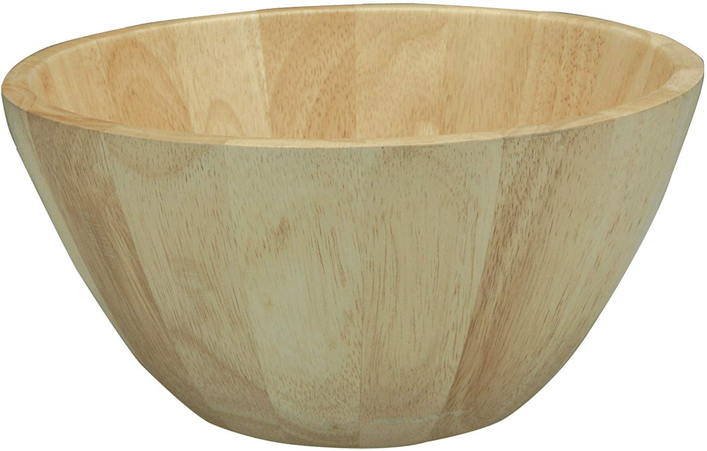APOLLO RUBBERWOOD SALAD/FRUIT BOWL NATURAL WOOD 25 X 10 X25 APX. AP6605 \\\KD19636