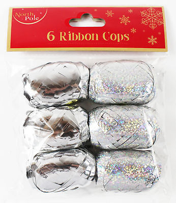 NORTHPOLE SILVER RIBBON COPS 6/PK. X25455B \\\KD19691