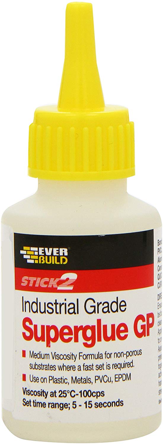 EVERBUILD SUPERGLUE INDUSTRIAL GENERAL USE 50G. 484652 CYN50 \\\KD19815