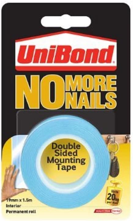 UNIBOND 781742 19MM X 1.5M NO MORE NAILS ROLL INTERIOR. 1507602 \\\KD19830