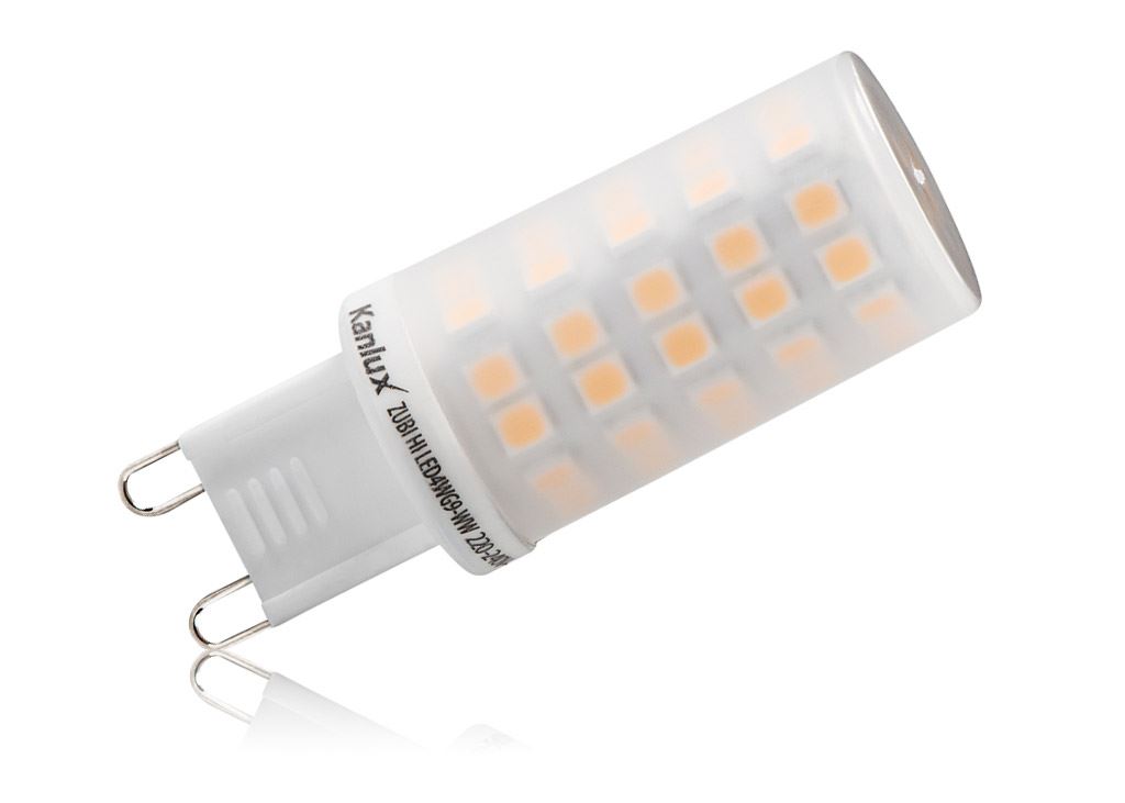 KANLUX ZUBI CAPSULE LED BULB 4W G9 500LM 3000K - WARM WHITE. 24524 \\\KD19851