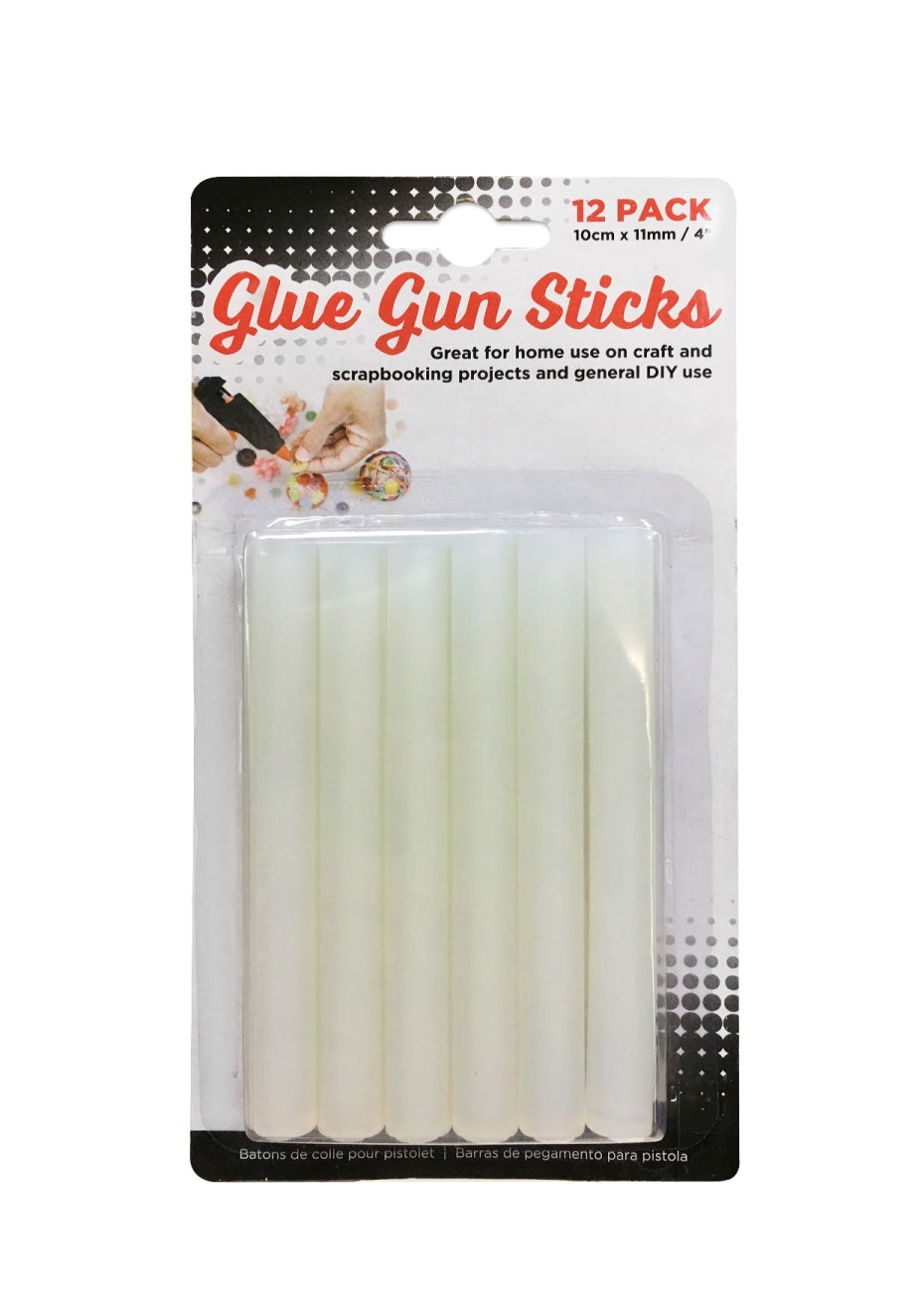 GLUE GUN STICKS 10CM X 11.2MM 12/PK. QE0001 \\\KD19895
