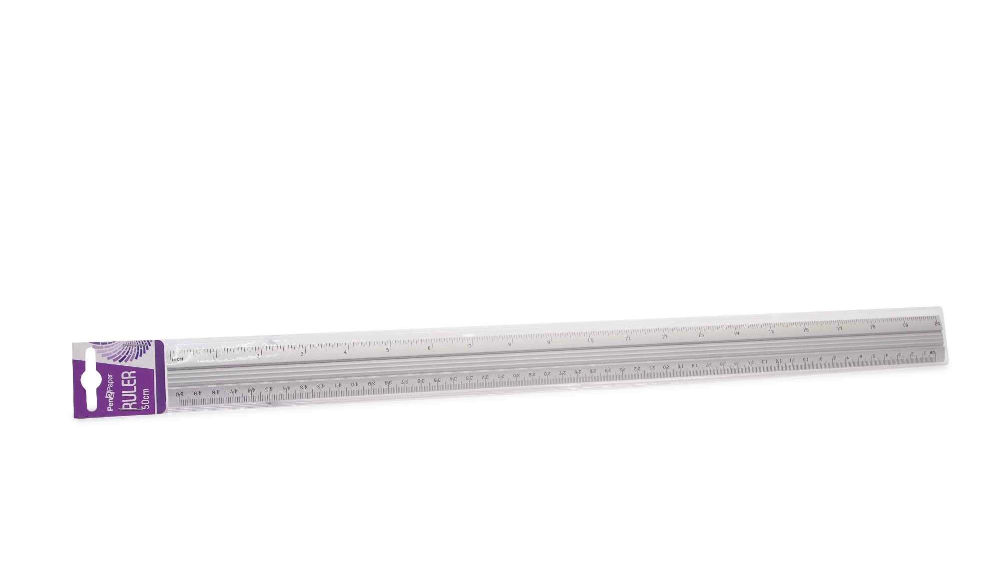 ALUMINIUM RULER 50CM. SG0079 \\\KD19901
