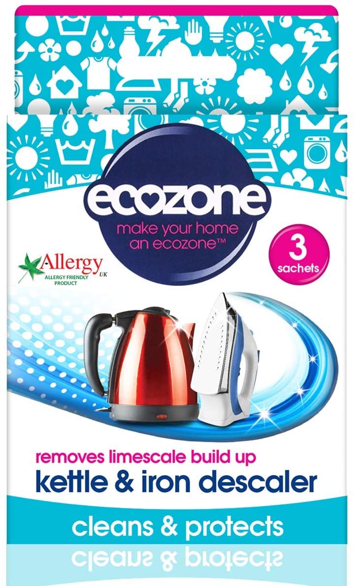 ECOZONE KETTLE & IRON DESCALER 3 SACHETS. KID \\\KD19948